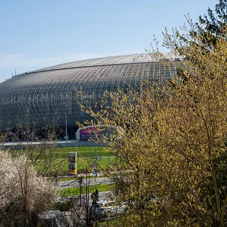Lägenhet Modern With Parking Near Tauron Arena By Renters Kraków